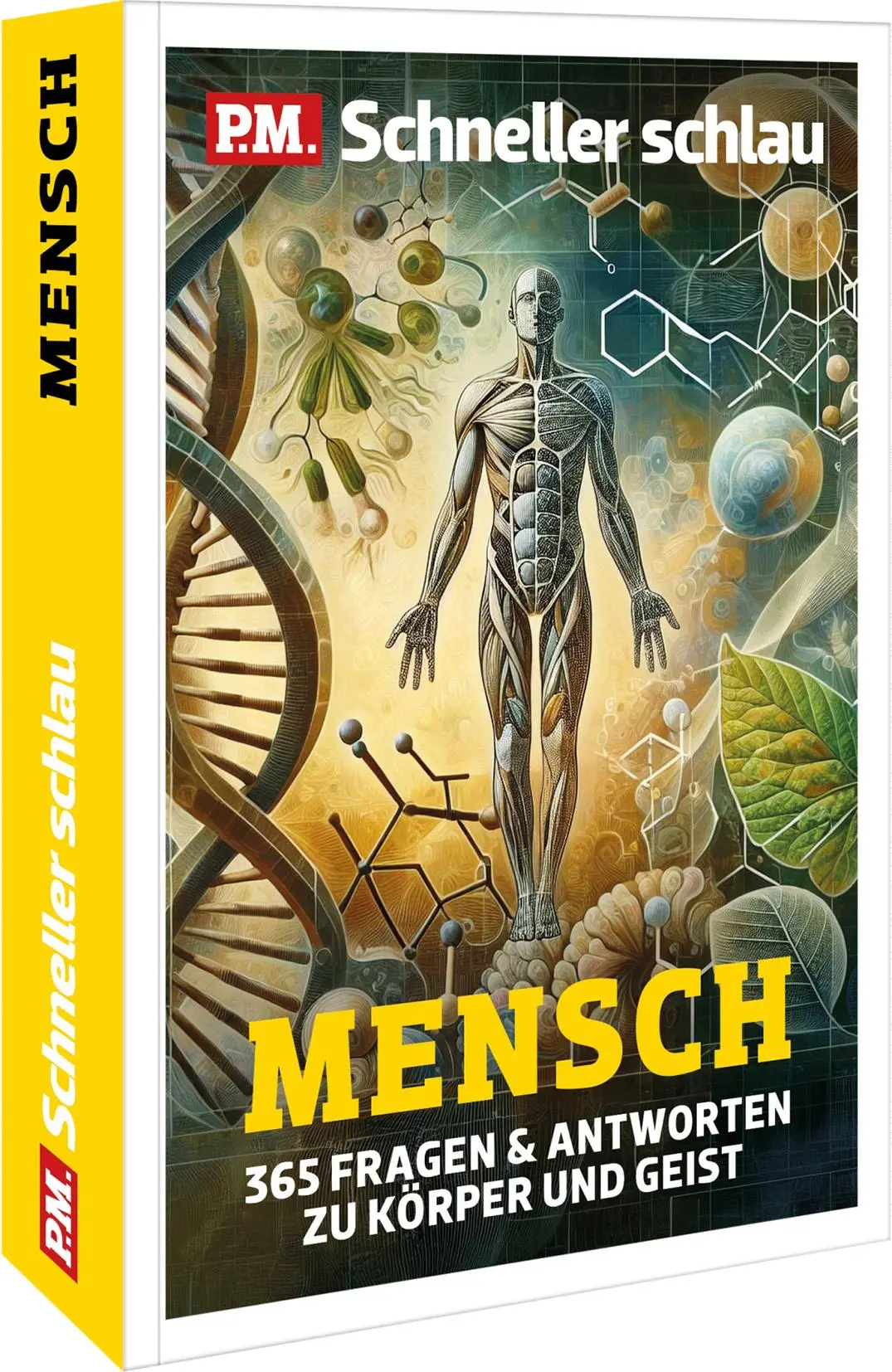 Cover: 9783954164608 | P.M. Schneller Schlau MENSCH | 365 Fragen zu Körper & Geist | Buch Cover: 9783954164608 | P.M. Schneller Schlau MENSCH | 365 Fragen zu Körper & Geist | Buch