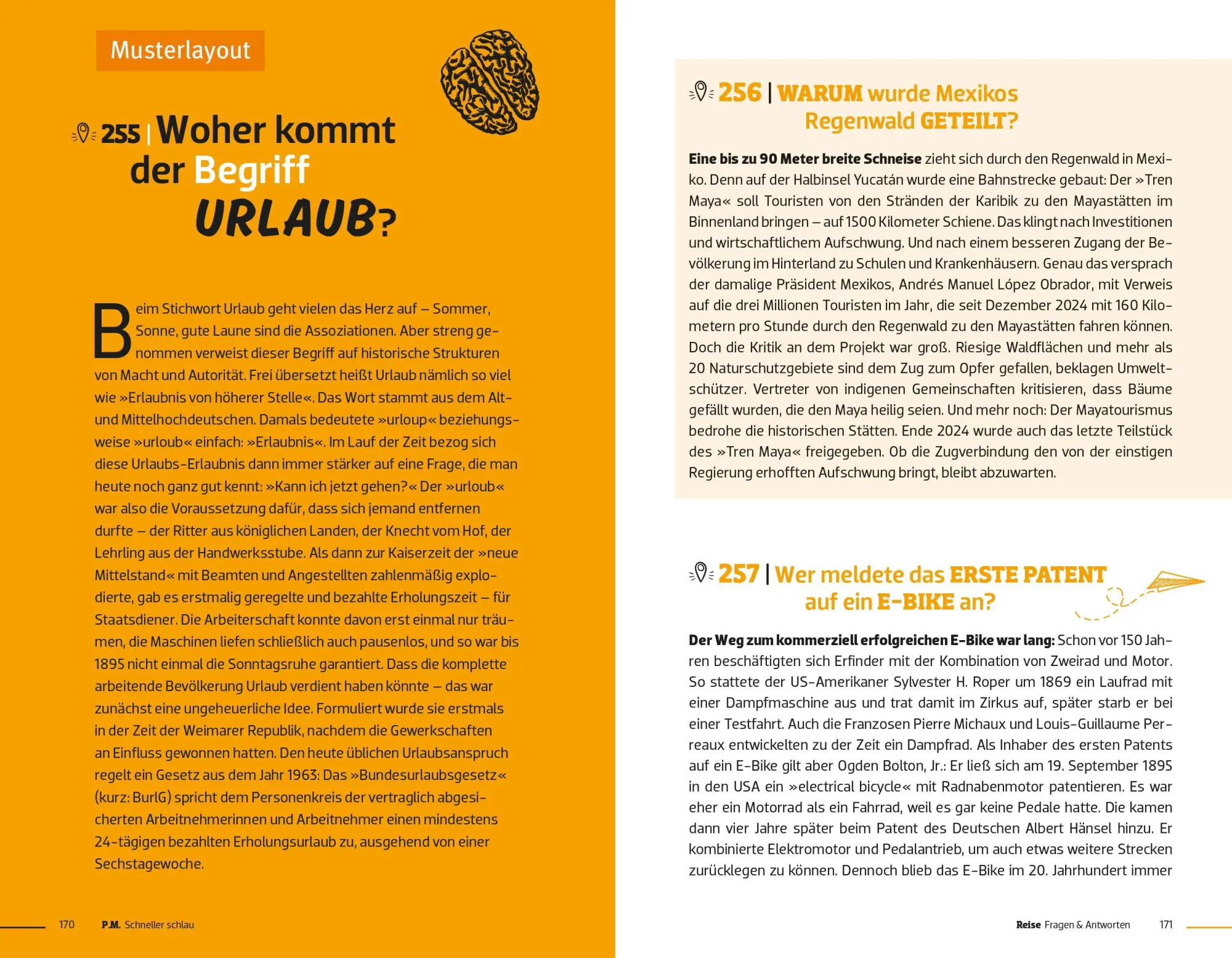 Bild: 9783954164608 | P.M. Schneller Schlau MENSCH | 365 Fragen zu Körper &amp; Geist | Buch