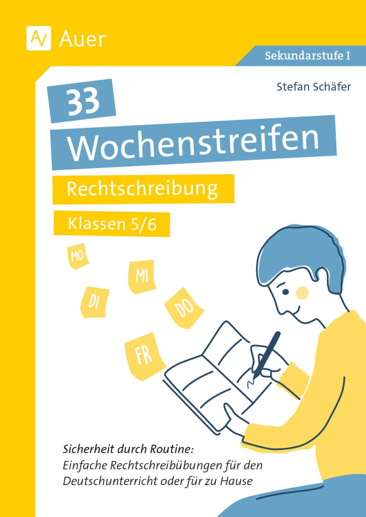 Cover: 9783403094708 | 33 Wochenstreifen Rechtschreibung Klassen 5-6 | Broschüre | 48 S.