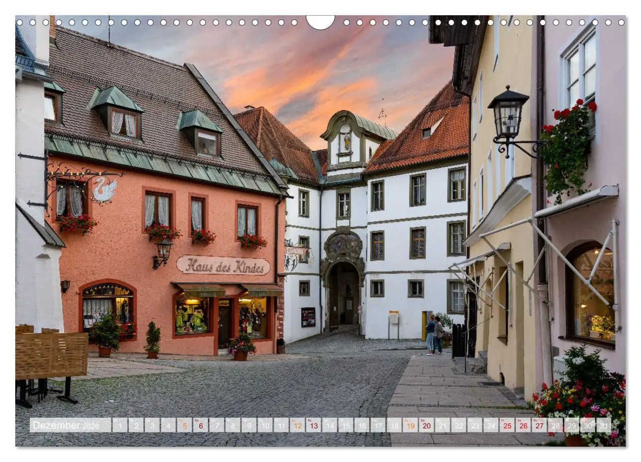Bild: 9783457624708 | Füssen Impressionen (Wandkalender 2026 DIN A3 quer), CALVENDO...