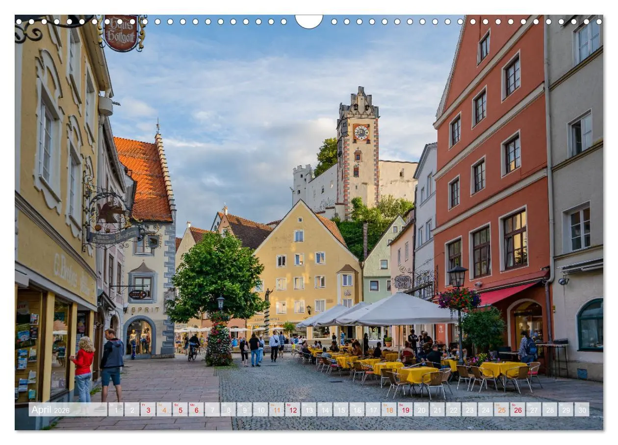 Bild: 9783457624708 | Füssen Impressionen (Wandkalender 2026 DIN A3 quer), CALVENDO...
