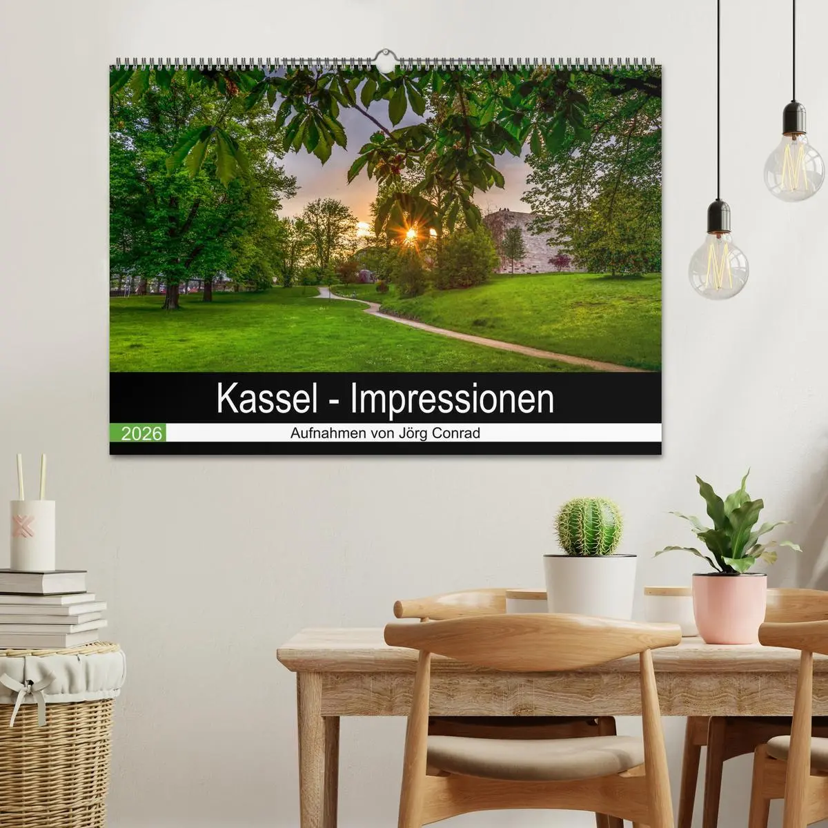 Bild: 9783457934708 | Kassel - Impressionen (Wandkalender 2026 DIN A2 quer), CALVENDO...