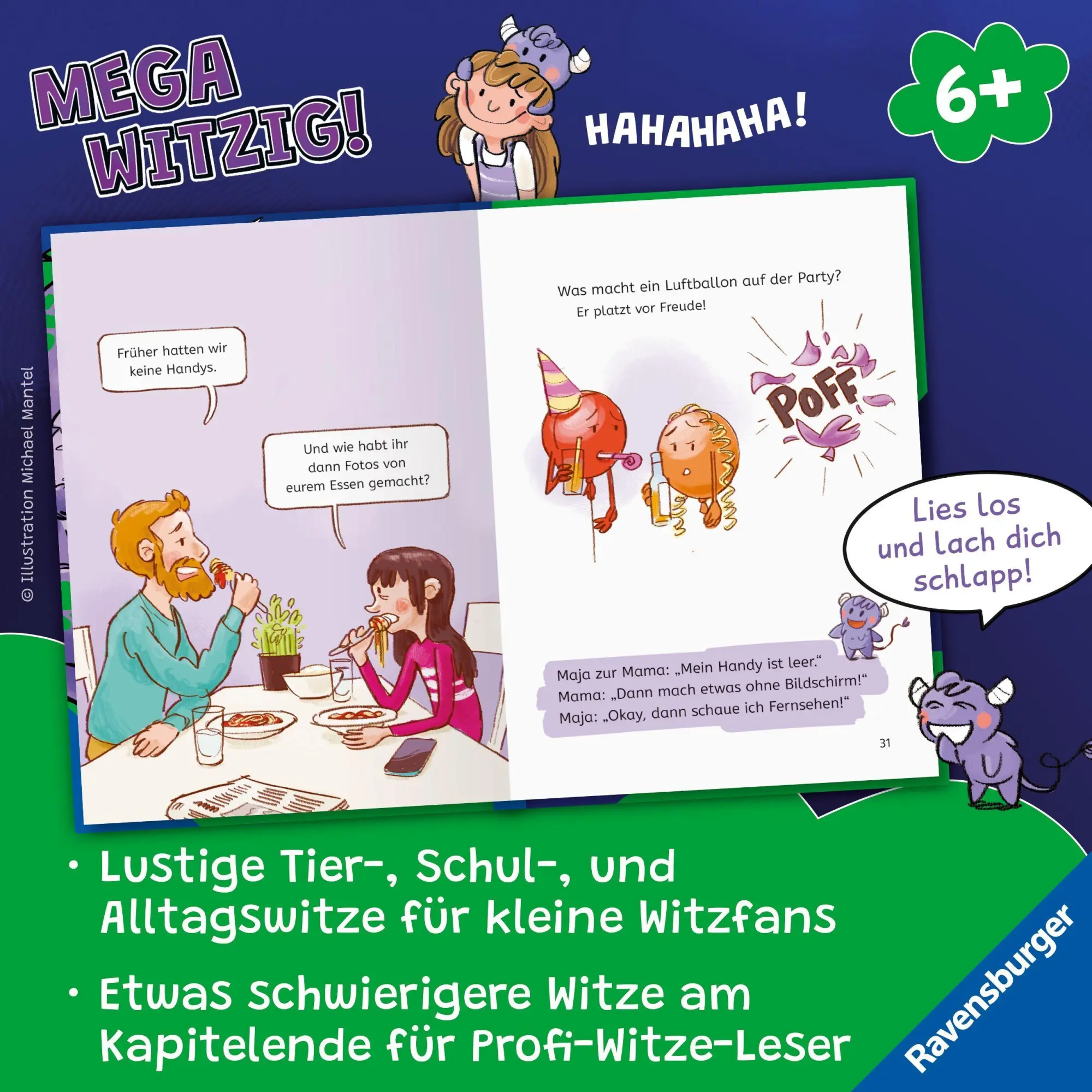Bild: 9783473464708 | Mega witzig! Die besten Witze für Erstleser | Michael Mantel | Buch