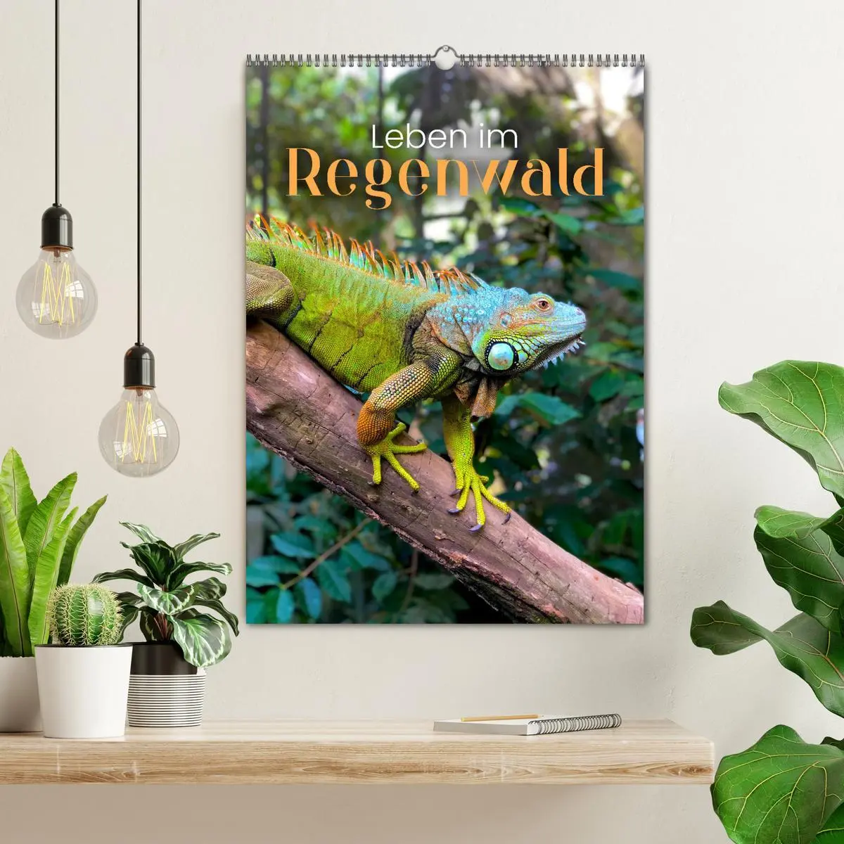 Bild: 9783516334708 | Leben im Regenwald (Wandkalender 2026 DIN A2 hoch), CALVENDO...