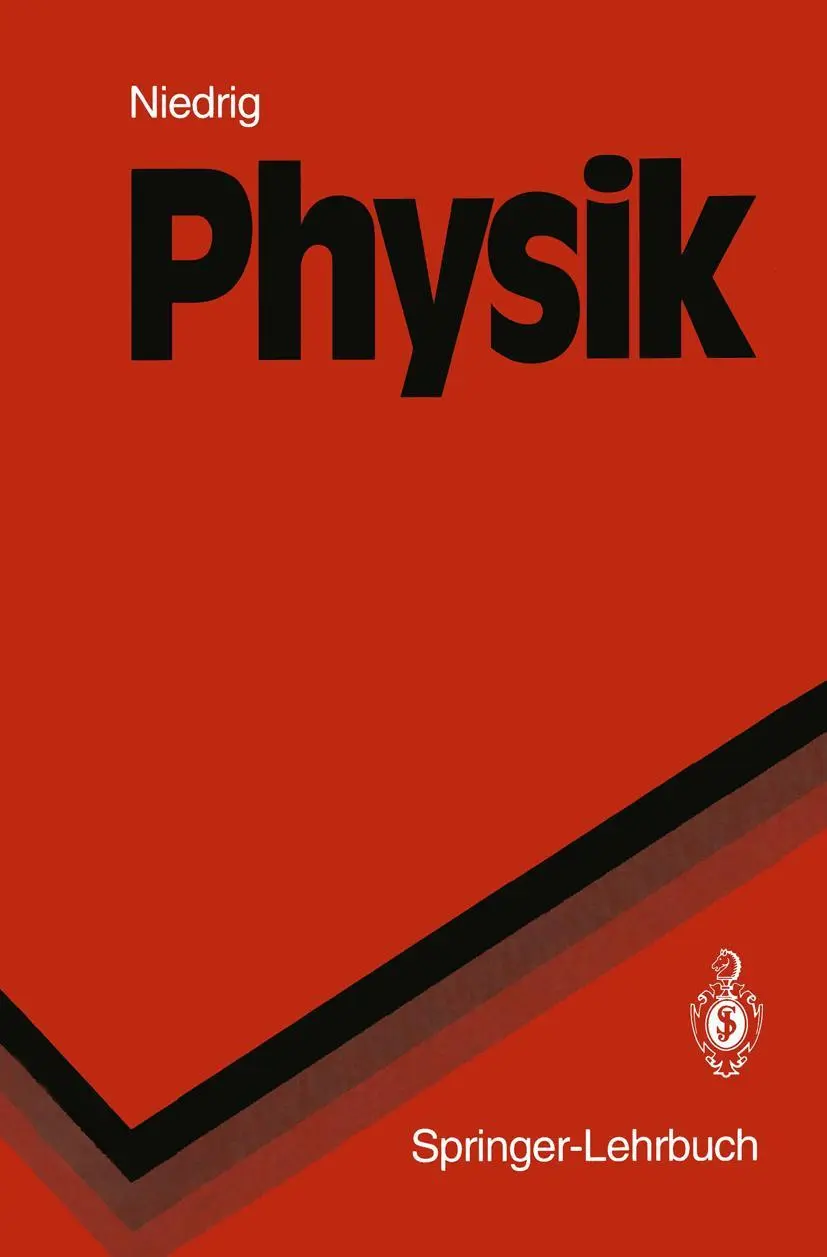 Cover: 9783540544708 | Physik | Heinz Niedrig | Taschenbuch | Springer-Lehrbuch | xii | 1992