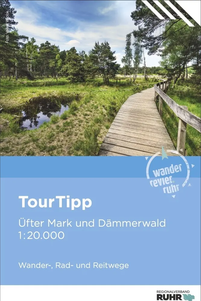 Cover: 9783939234708 | Üfter Mark und Dämmerwald | Wander-, Rad- und Reitwege | Ruhr | 2024