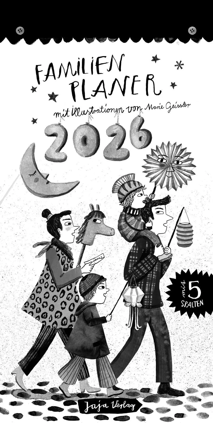 Cover: 9783948904708 | Familienplaner 2026 | Marie Geissler | Kalender | 14 S. | Deutsch