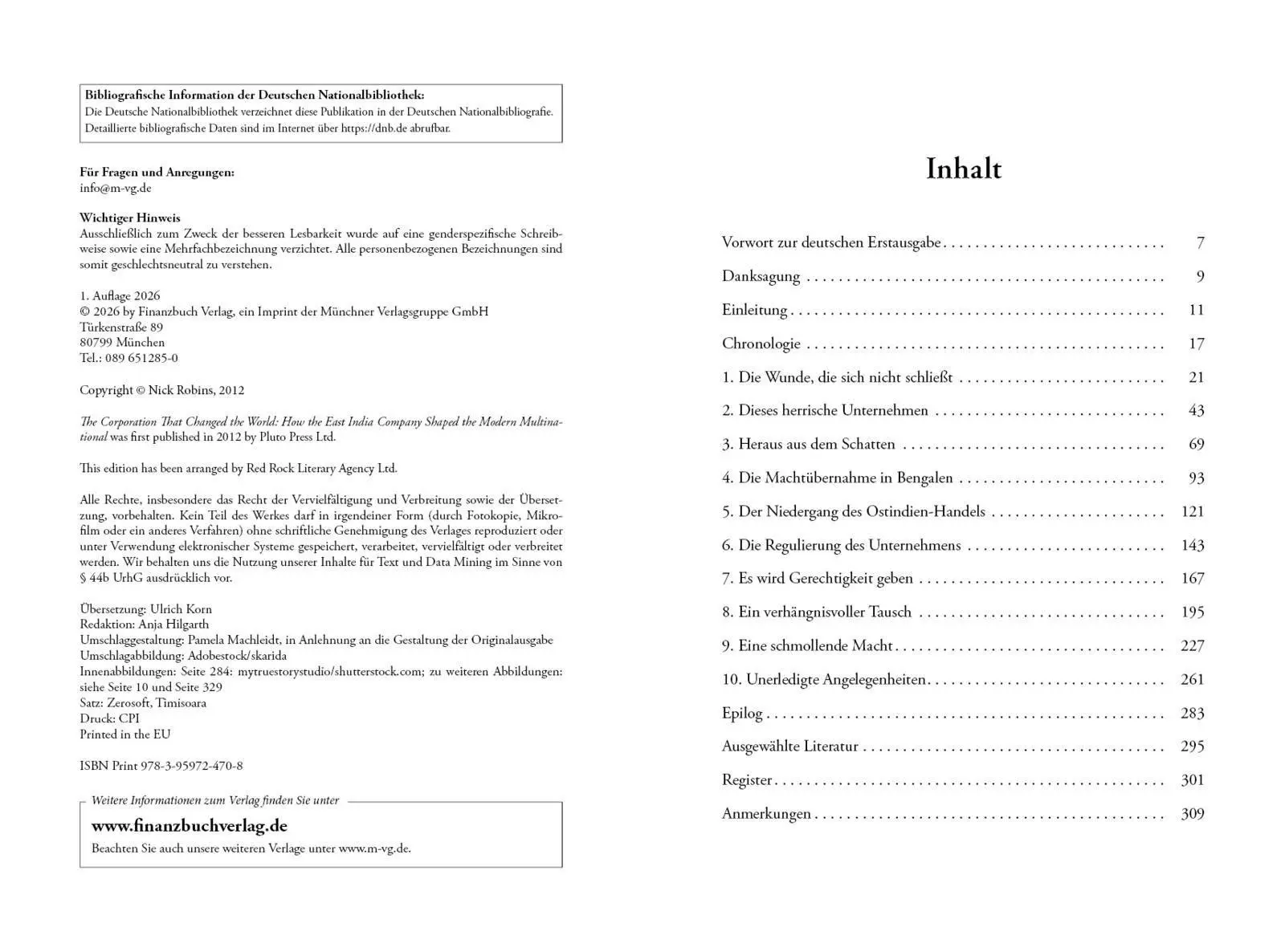 Bild: 9783959724708 | Die Ostindien-Kompanie und ihr dunkles Erbe | Nick Robins | Buch