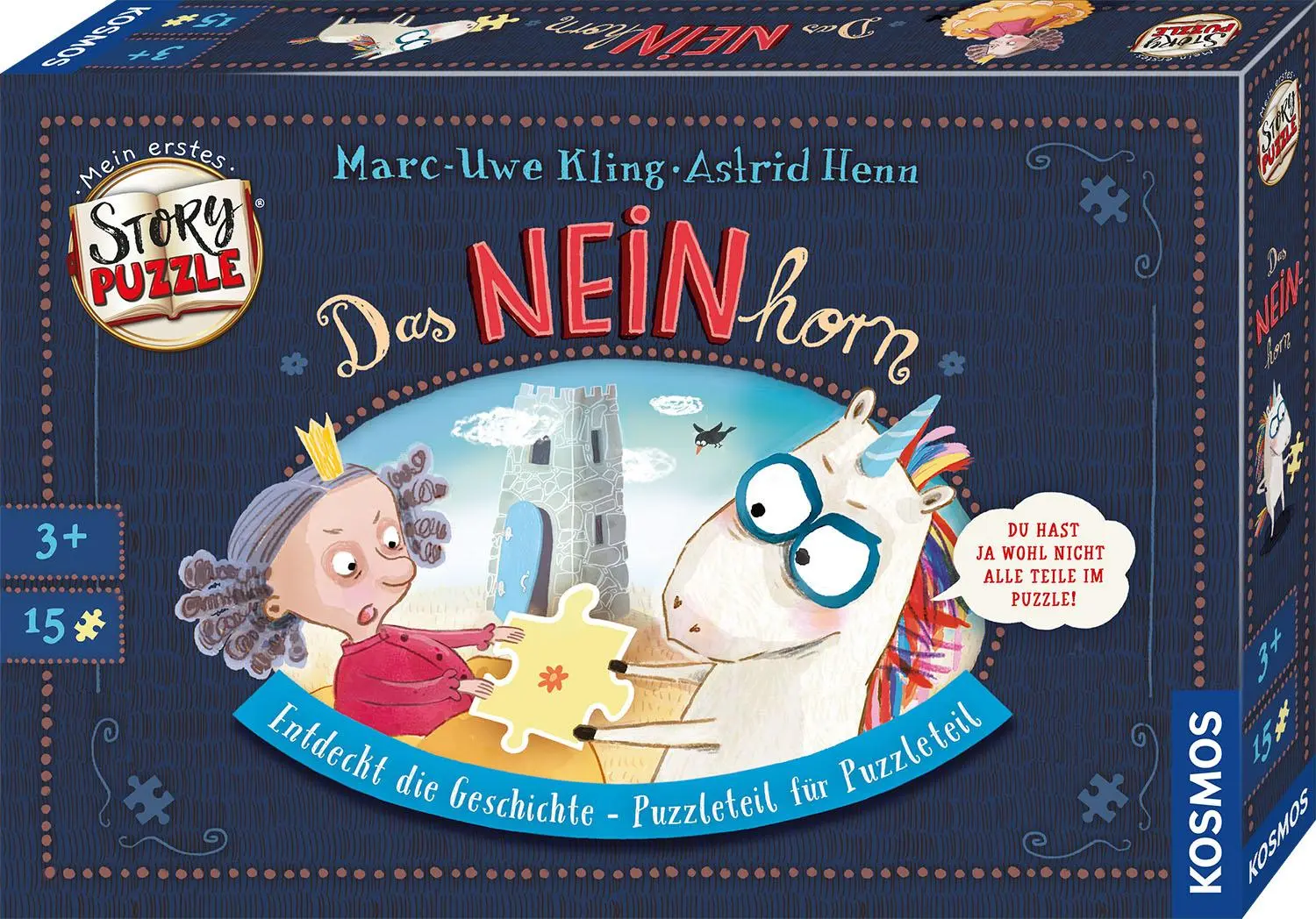 Cover: 4002051684808 | Mein erstes Story-Puzzle: Das NEINhorn - 15 Teile | Spiel | 684808