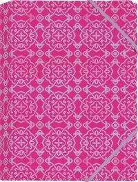 Cover: 4250915934808 | Der Zauber Indiens Mini-Sammelmappe Motiv Pinke Schneekristalle | 2020