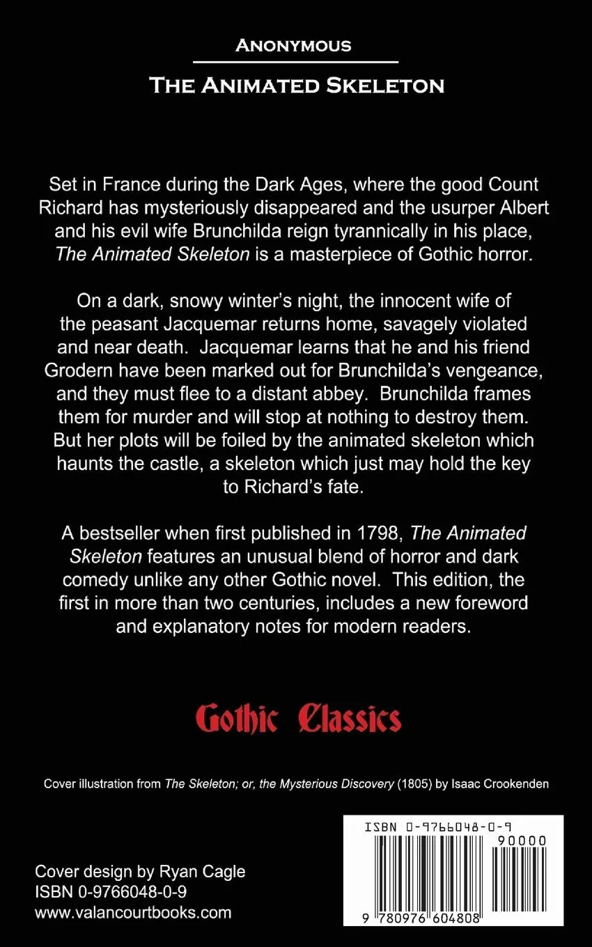 Rückseite: 9780976604808 | The Animated Skeleton | Anonymous | Taschenbuch | Englisch | 2005