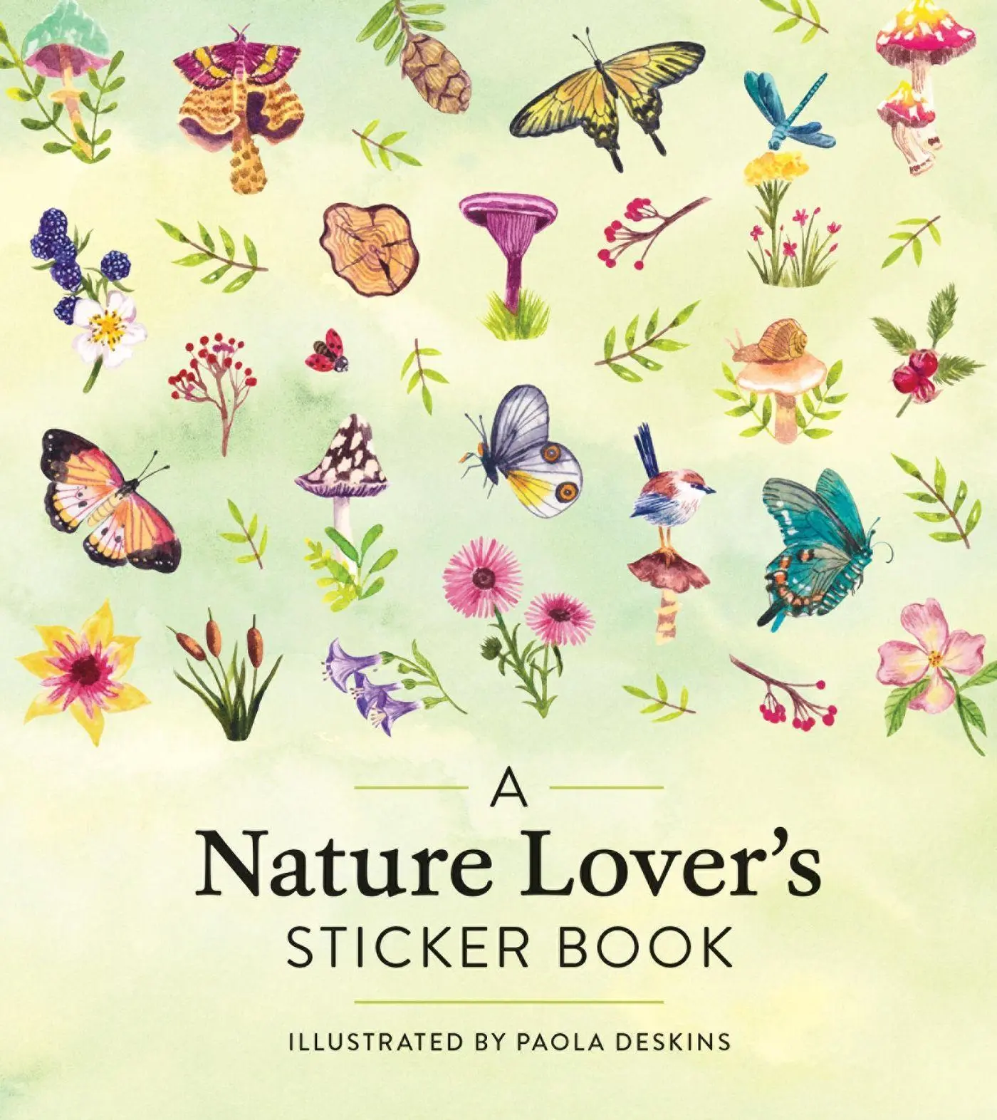 Cover: 9781523524808 | A Nature Lover's Sticker Book | Workman Publishing | Buch | Englisch