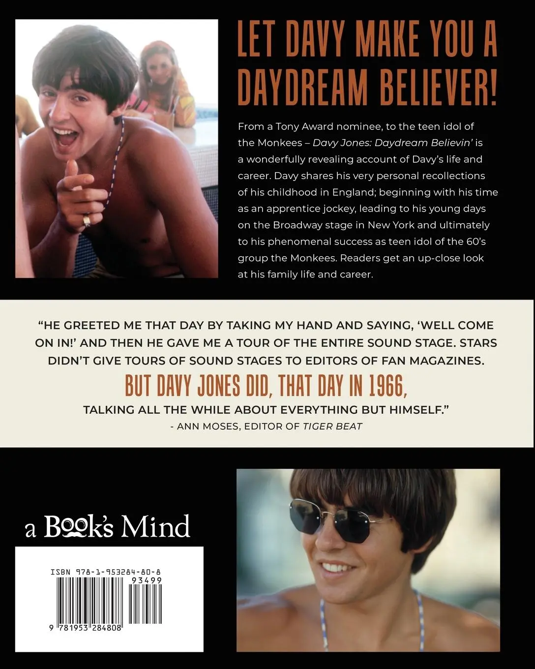 Rückseite: 9781953284808 | Daydream Believin' | Davy Jones | Taschenbuch | Englisch | 2022