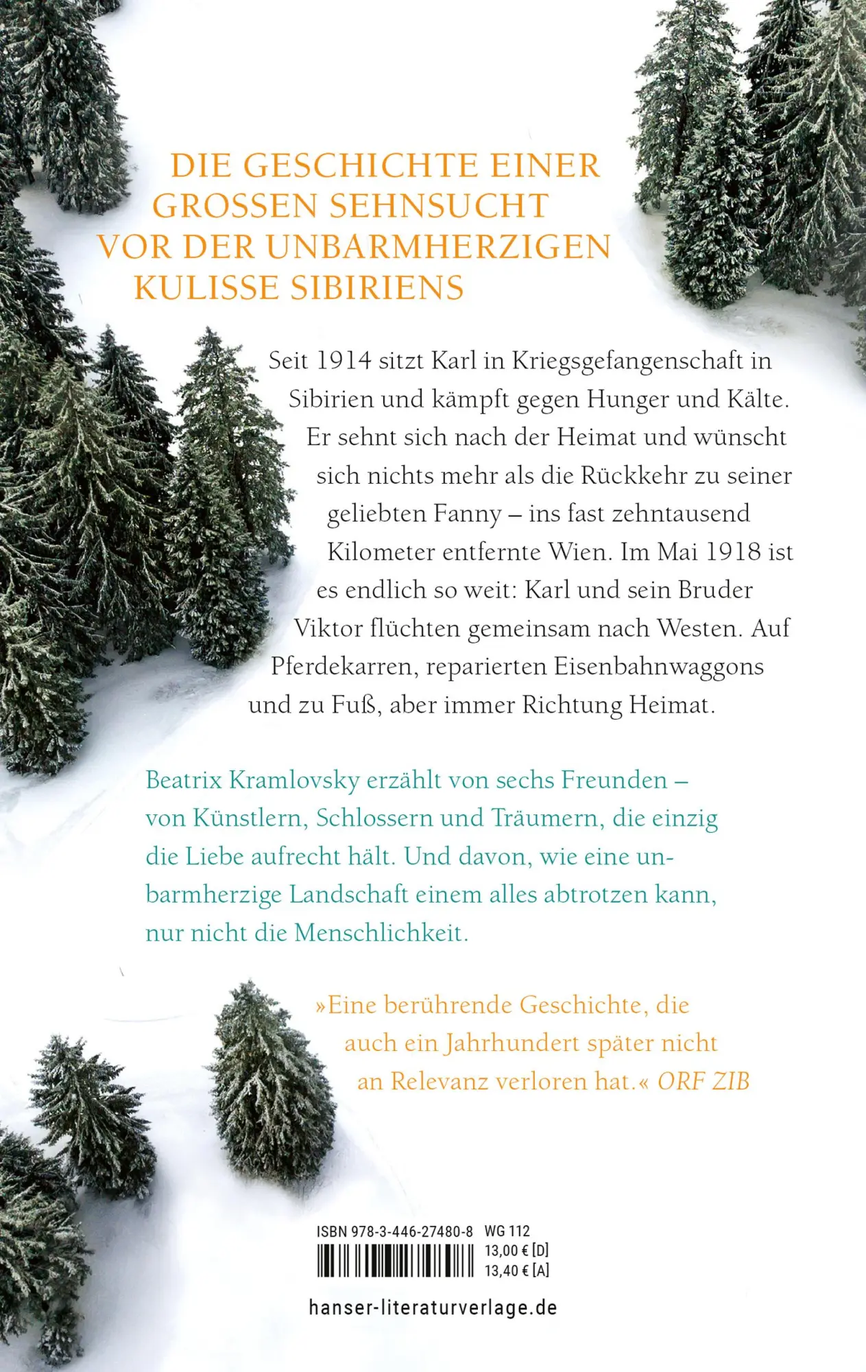 Bild: 9783446274808 | Fanny oder Das weiße Land | Roman | Beatrix Kramlovsky | Taschenbuch
