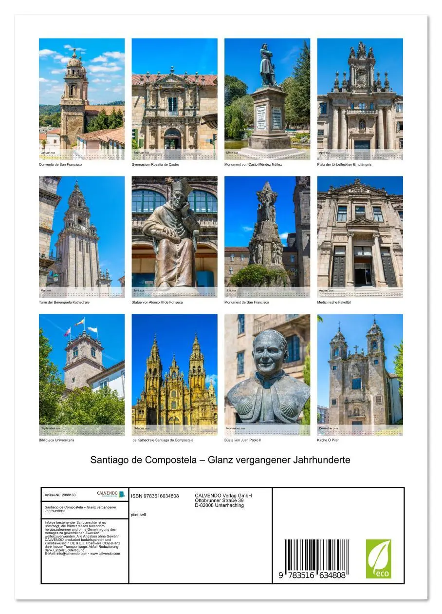 Bild: 9783516634808 | Santiago de Compostela - Glanz vergangener Jahrhunderte...