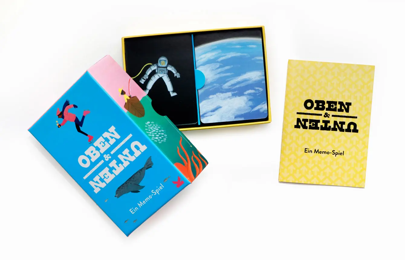 Bild: 9783962444808 | Oben &amp; unten | Ein Memo-Spiel | Saskia Gwinn | Spiel | Deutsch | 2025