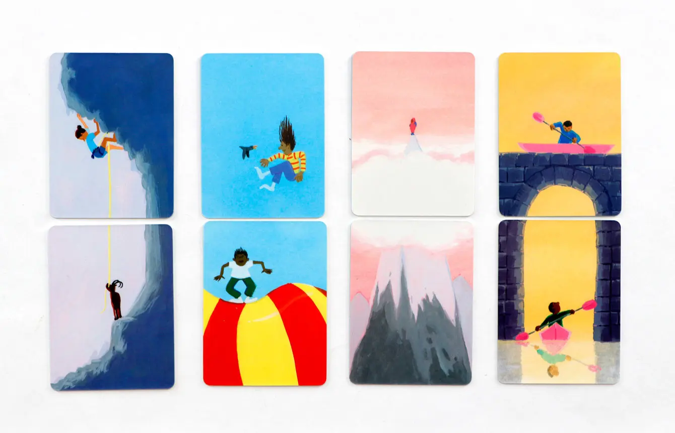 Bild: 9783962444808 | Oben &amp; unten | Ein Memo-Spiel | Saskia Gwinn | Spiel | Deutsch | 2025