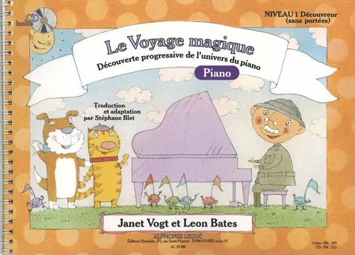 Cover: 9790046294808 | Le voyage magique - Niveau 1 Découvreur (sans portées) (+CD) pour...