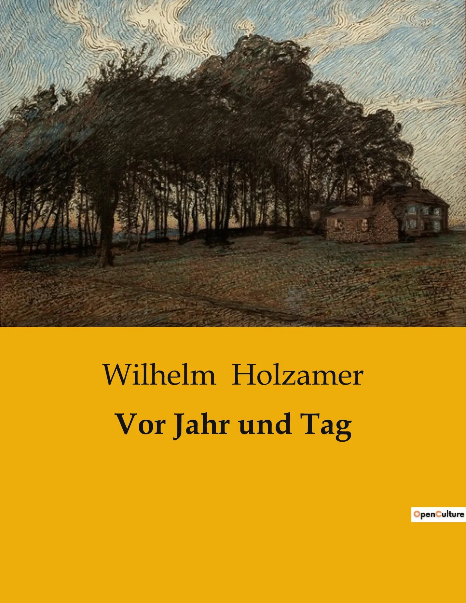 Cover: 9791041904808 | Vor Jahr und Tag | Wilhelm Holzamer | Taschenbuch | 202 S. | Deutsch