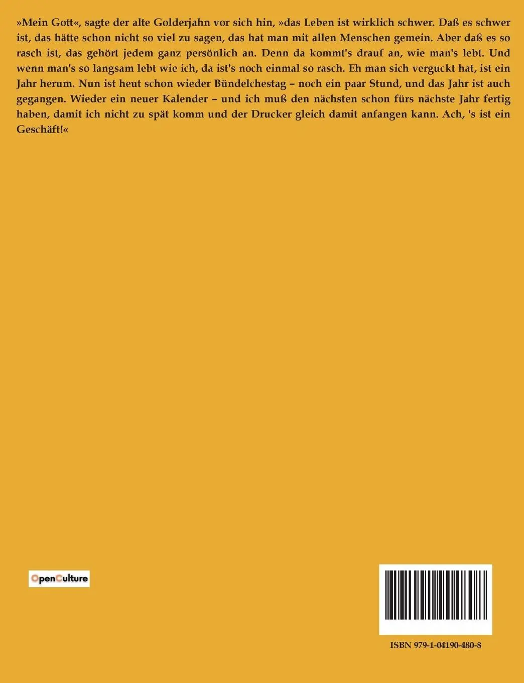 Rückseite: 9791041904808 | Vor Jahr und Tag | Wilhelm Holzamer | Taschenbuch | 202 S. | Deutsch