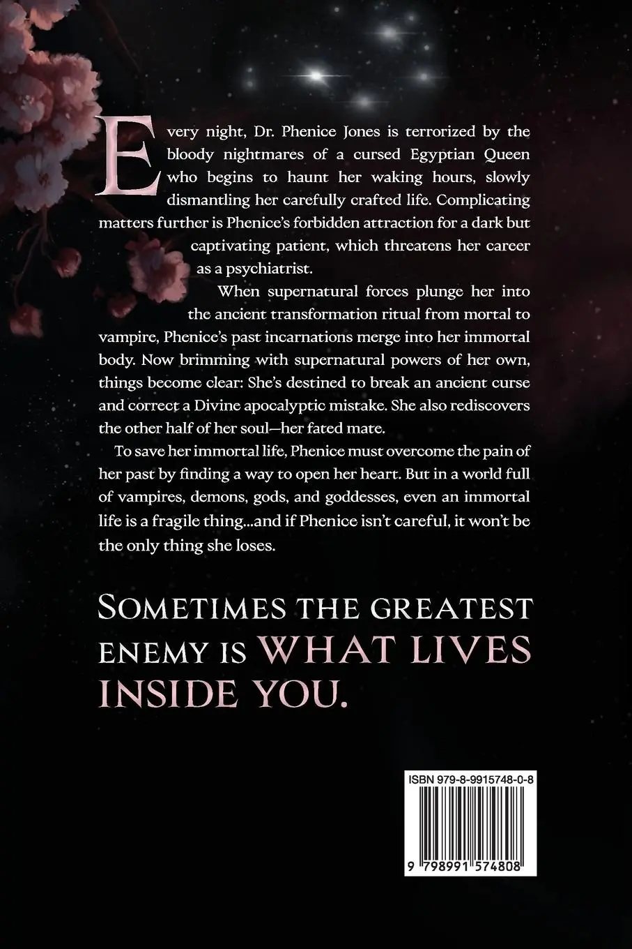 Rückseite: 9798991574808 | Mortal End | An Opera of Cursed and Fated Vampires | Maddie Rose Andry