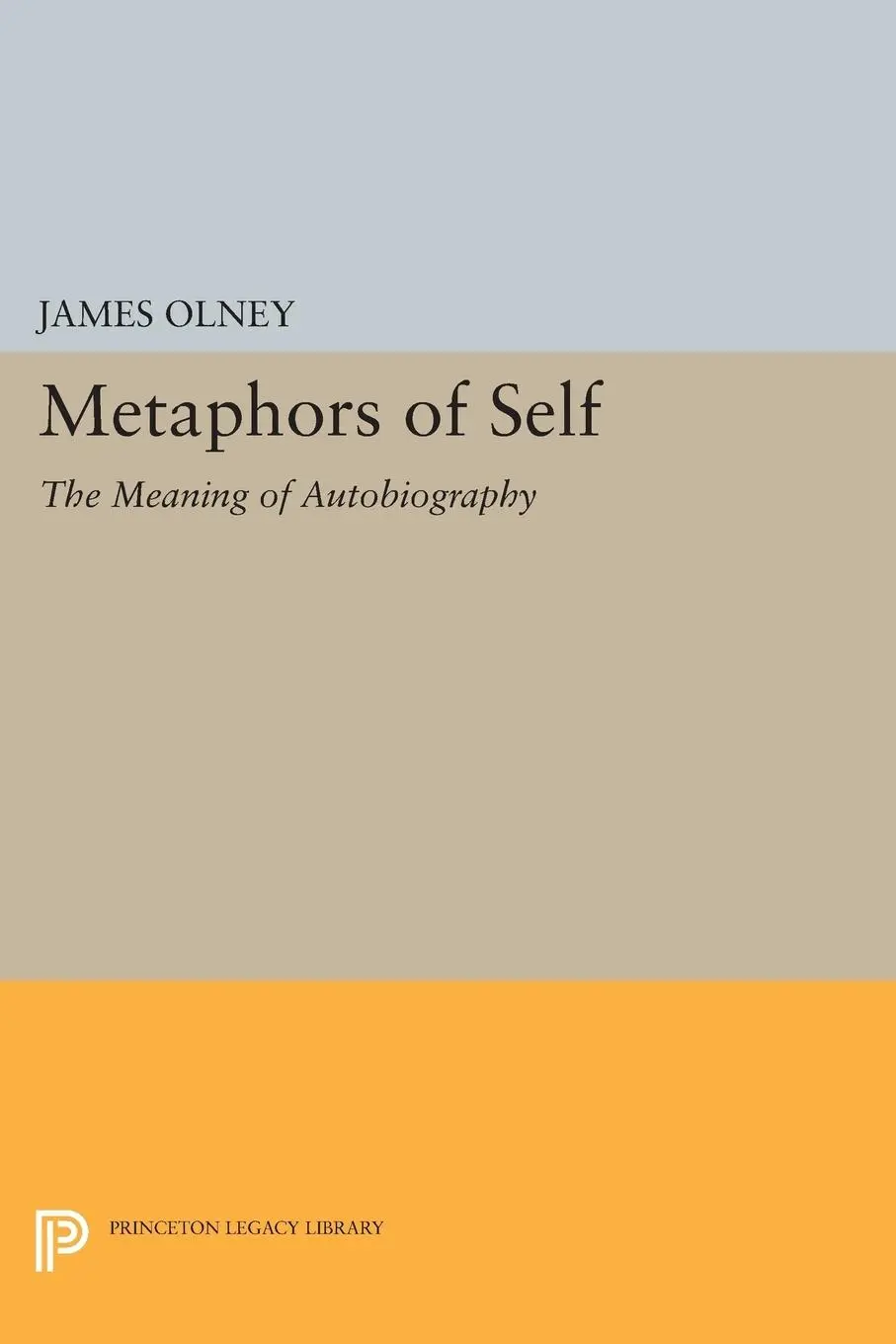 Cover: 9780691614908 | Metaphors of Self | The Meaning of Autobiography | James Olney | Buch