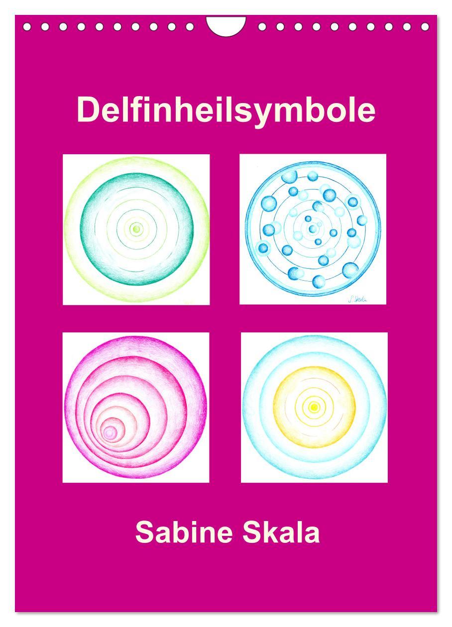 Cover: 9783435994908 | Delfinheilsymbole (Wandkalender 2025 DIN A4 hoch), CALVENDO...