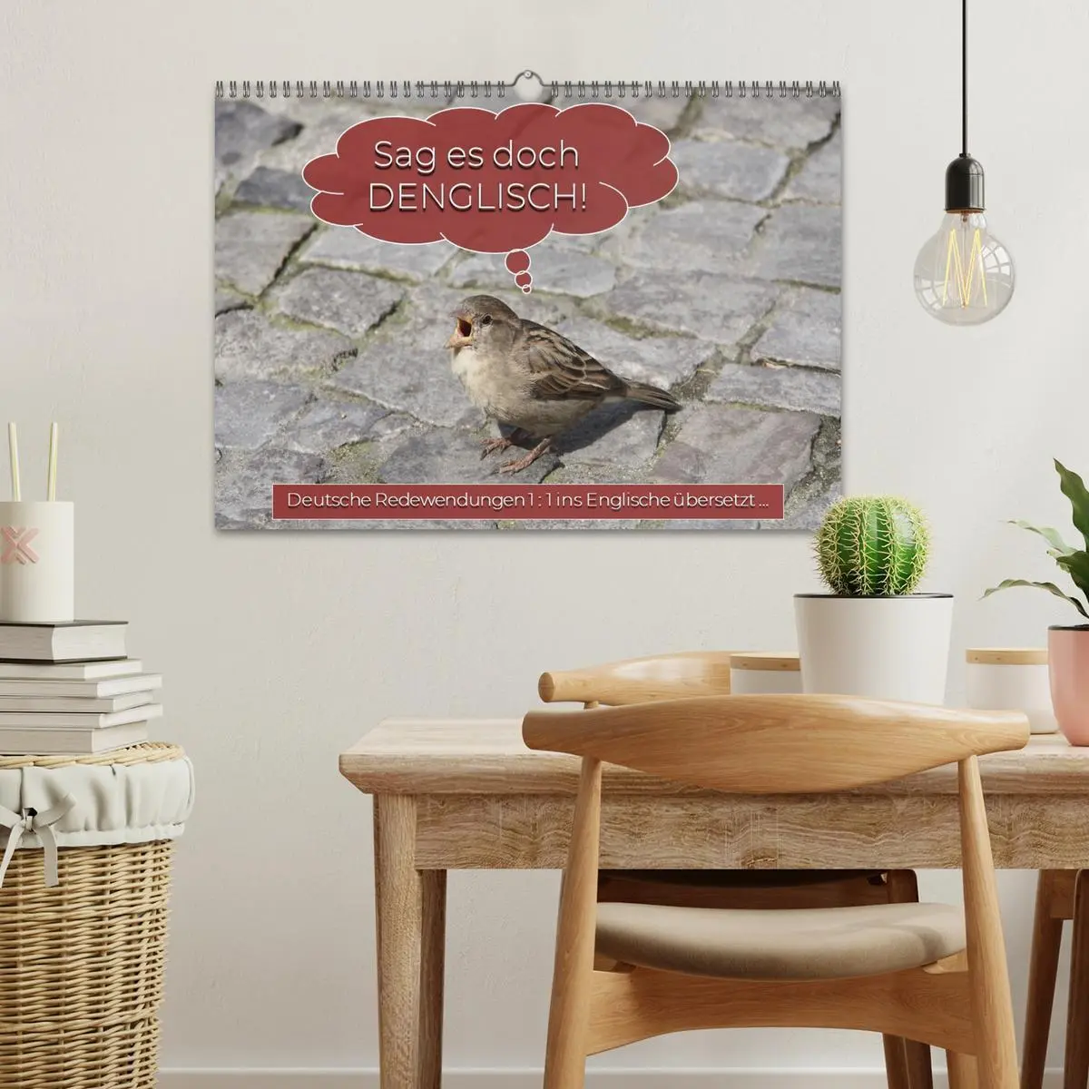 Bild: 9783457914908 | Sag es doch DENGLISCH (Wandkalender 2026 DIN A3 quer), CALVENDO...