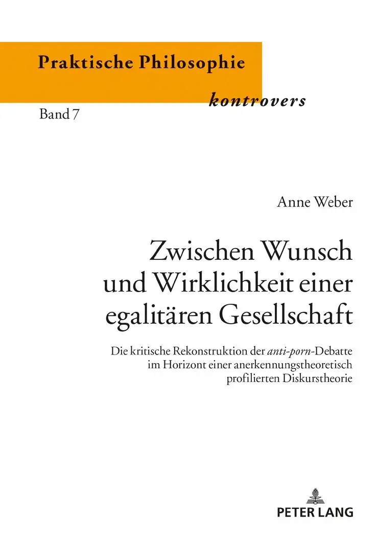 Cover: 9783631774908 | Zwischen Wunsch und Wirklichkeit einer egalitären Gesellschaft | Weber