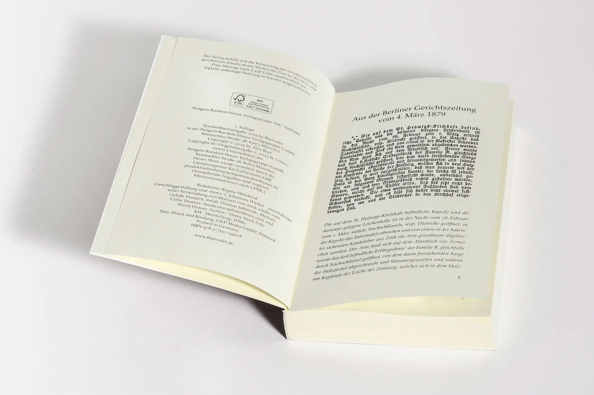 Bild: 9783734114908 | Felix Blom. Der Schatten von Berlin | Alex Beer | Taschenbuch | 336 S.