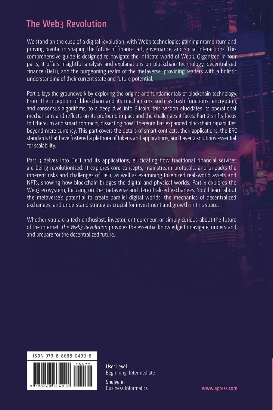 Rückseite: 9798868804908 | The Web3 Revolution | Hui Gong | Taschenbuch | Paperback | xvii | 2024