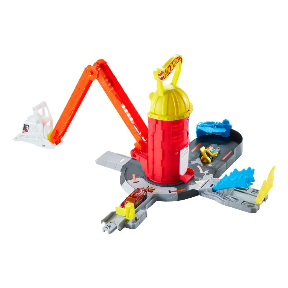 Bild: 194735335008 | Hot Wheels City Super Feuerwehrwache | Fensterkarton | JHL95 | Deutsch