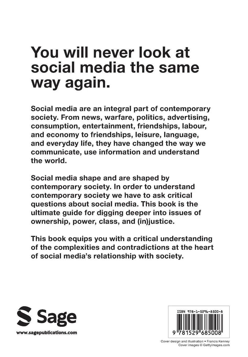 Rückseite: 9781529685008 | Social Media | A Critical Introduction | Christian Fuchs | Taschenbuch
