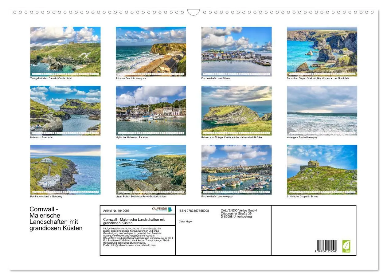 Bild: 9783457355008 | Cornwall - Malerische Landschaften mit grandiosen Küsten...