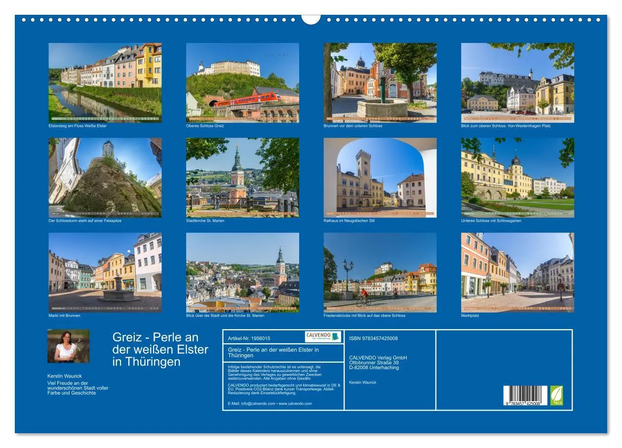 Bild: 9783457425008 | Greiz - Perle an der weißen Elster in Thüringen (Wandkalender 2026...