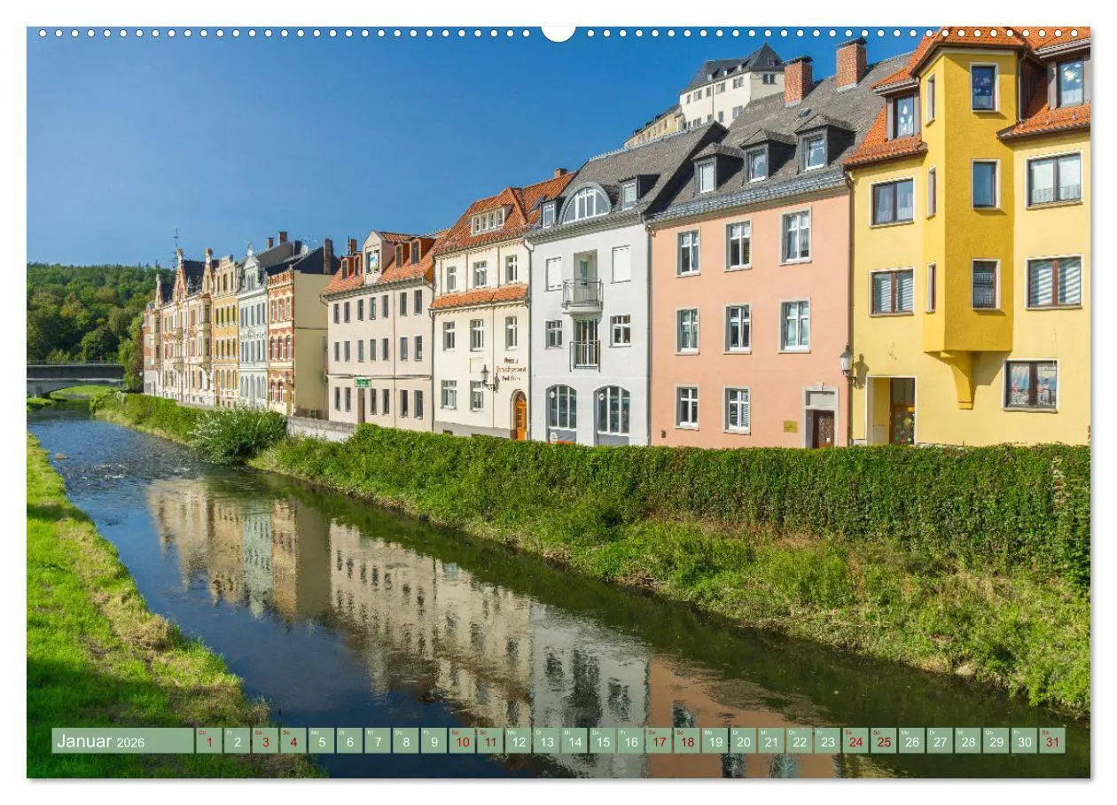 Bild: 9783457425008 | Greiz - Perle an der weißen Elster in Thüringen (Wandkalender 2026...
