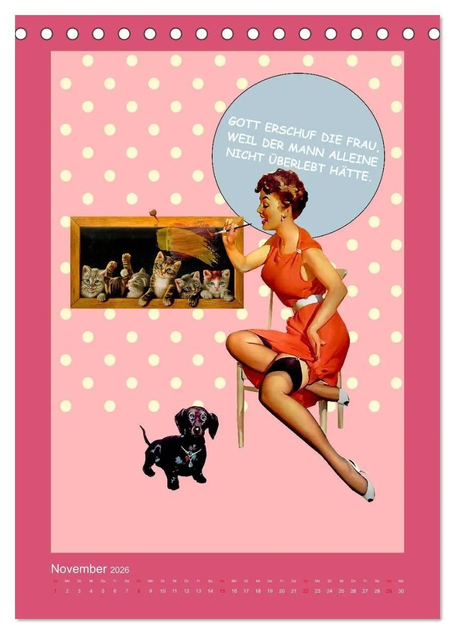Bild: 9783516375008 | Loses Mundwerk im Pin-up Stil. Lustige Sprüche von Frau zu Mann...