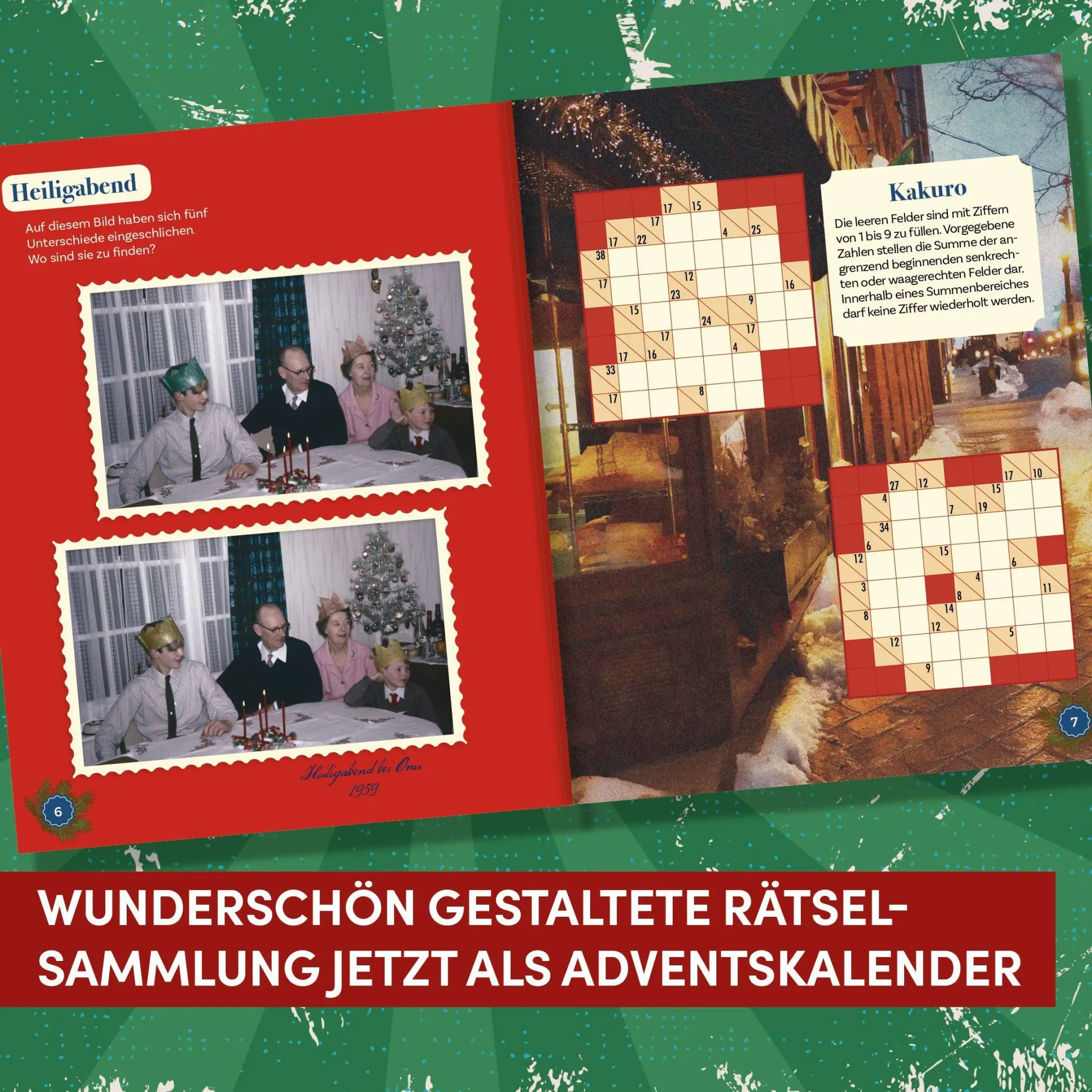 Bild: 9783735855008 | Das Rentner-Rätselbuch - Adventskalender | Stefan Heine | Taschenbuch