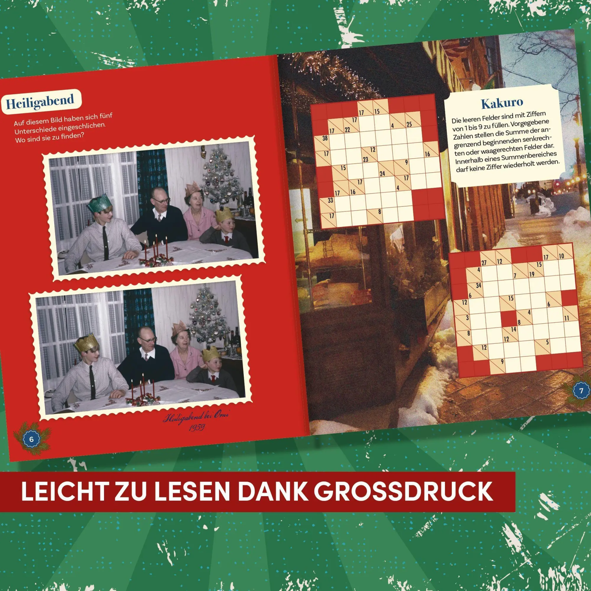 Bild: 9783735855008 | Das Rentner-Rätselbuch - Adventskalender | Stefan Heine | Taschenbuch
