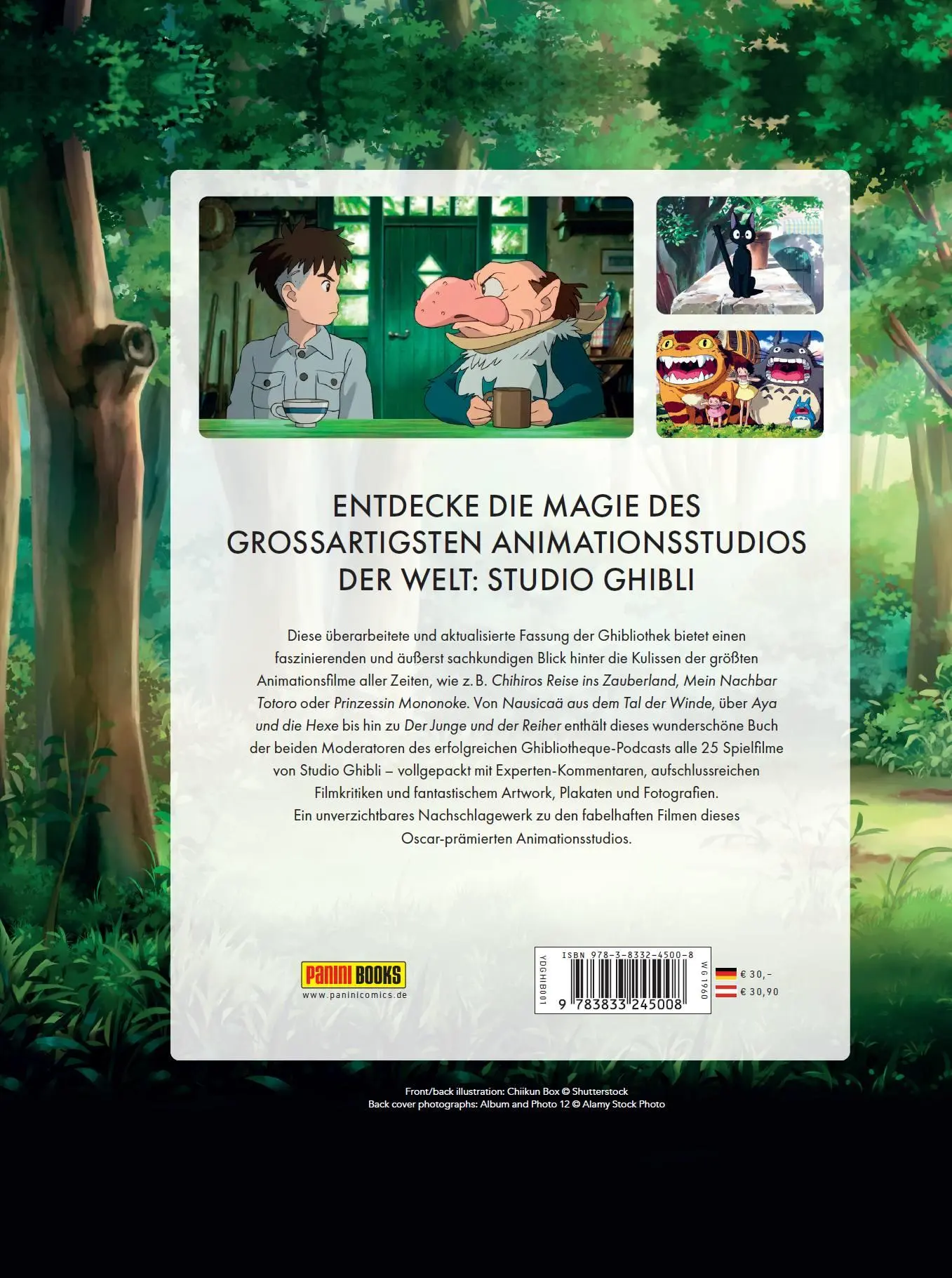 Rückseite: 9783833245008 | Die GHIBLIOTHEK (überarbeitete Neuausgabe) | Michael Leader (u. a.)