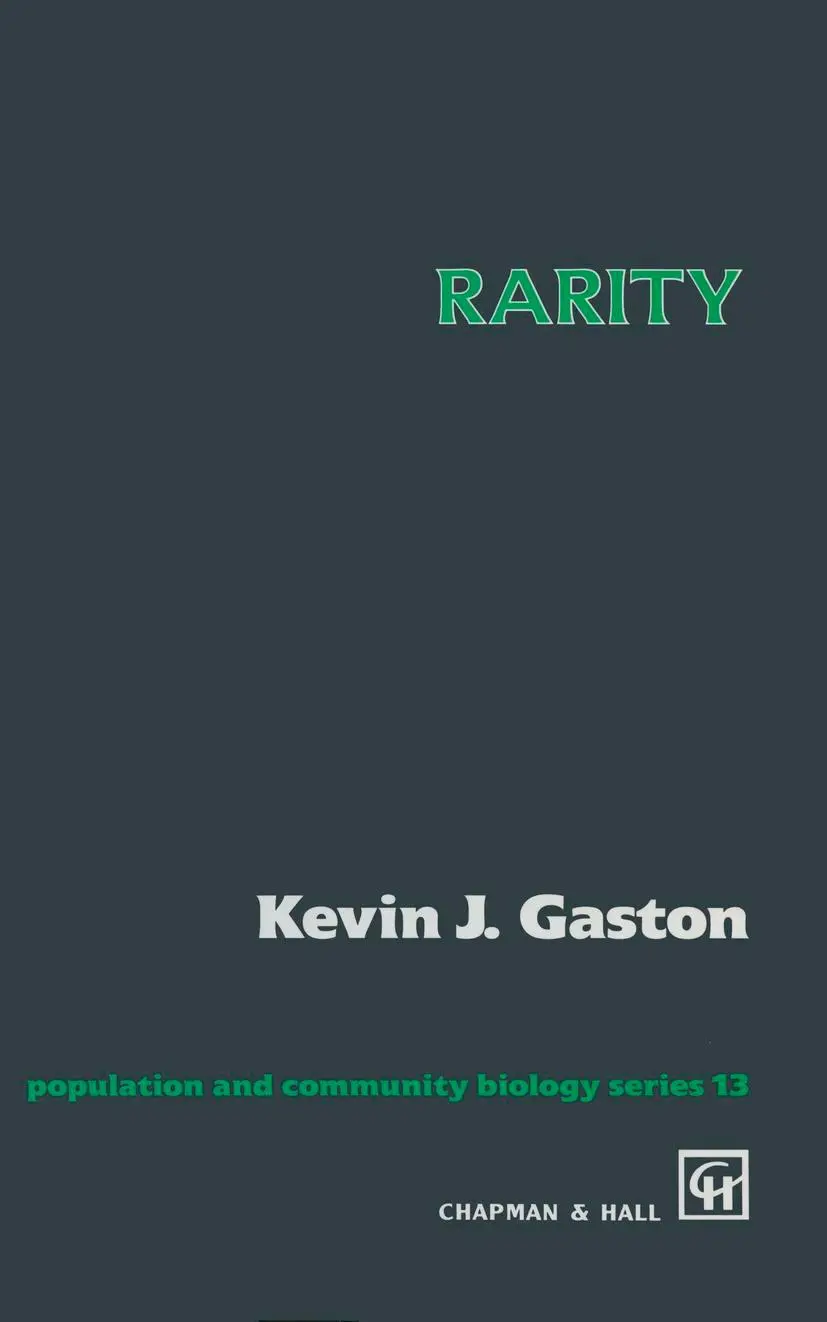 Cover: 9780412475108 | Rarity | K. J. Gaston | Taschenbuch | x | Englisch | 1994