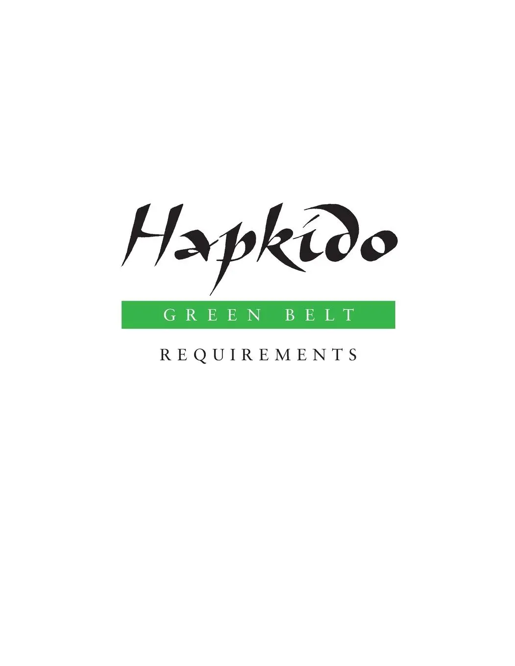 Cover: 9781953225108 | Hapkido | Green Belt Requirements | Marc Tedeschi | Taschenbuch | 2022