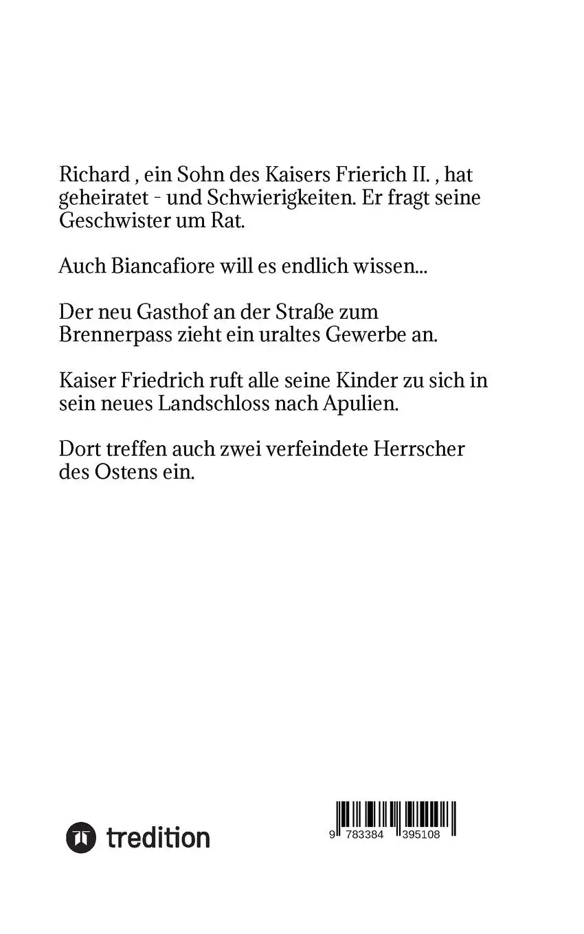 Rückseite: 9783384395108 | Anno Domini 1244 | Historischer Roman | Andreas Körtgen | Taschenbuch