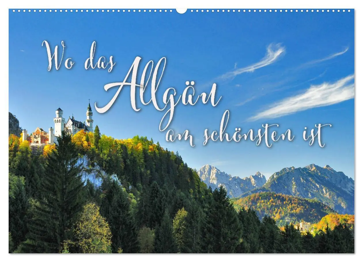 Cover: 9783457275108 | Wo das Allgäu am schönsten ist (Wandkalender 2026 DIN A2 quer),...