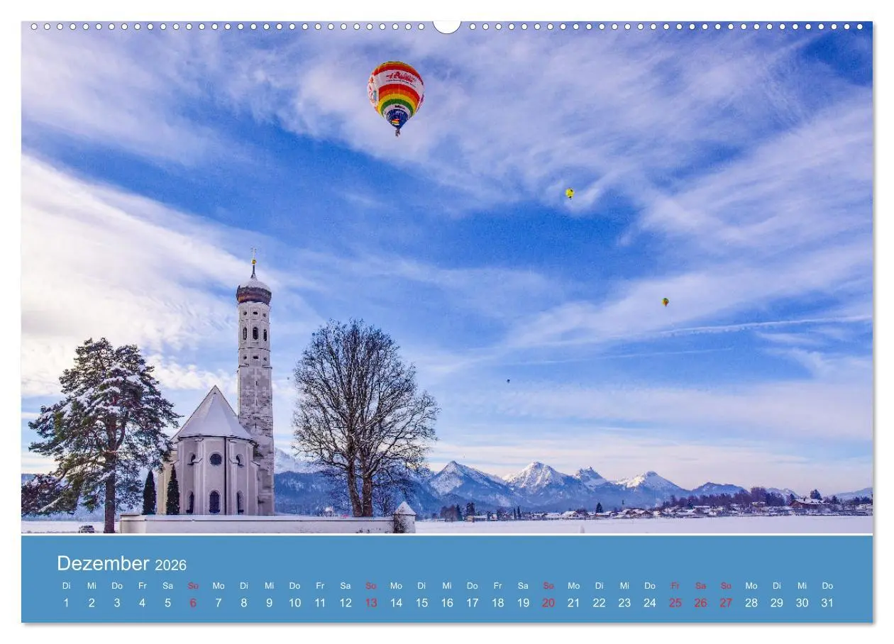 Bild: 9783457275108 | Wo das Allgäu am schönsten ist (Wandkalender 2026 DIN A2 quer),...