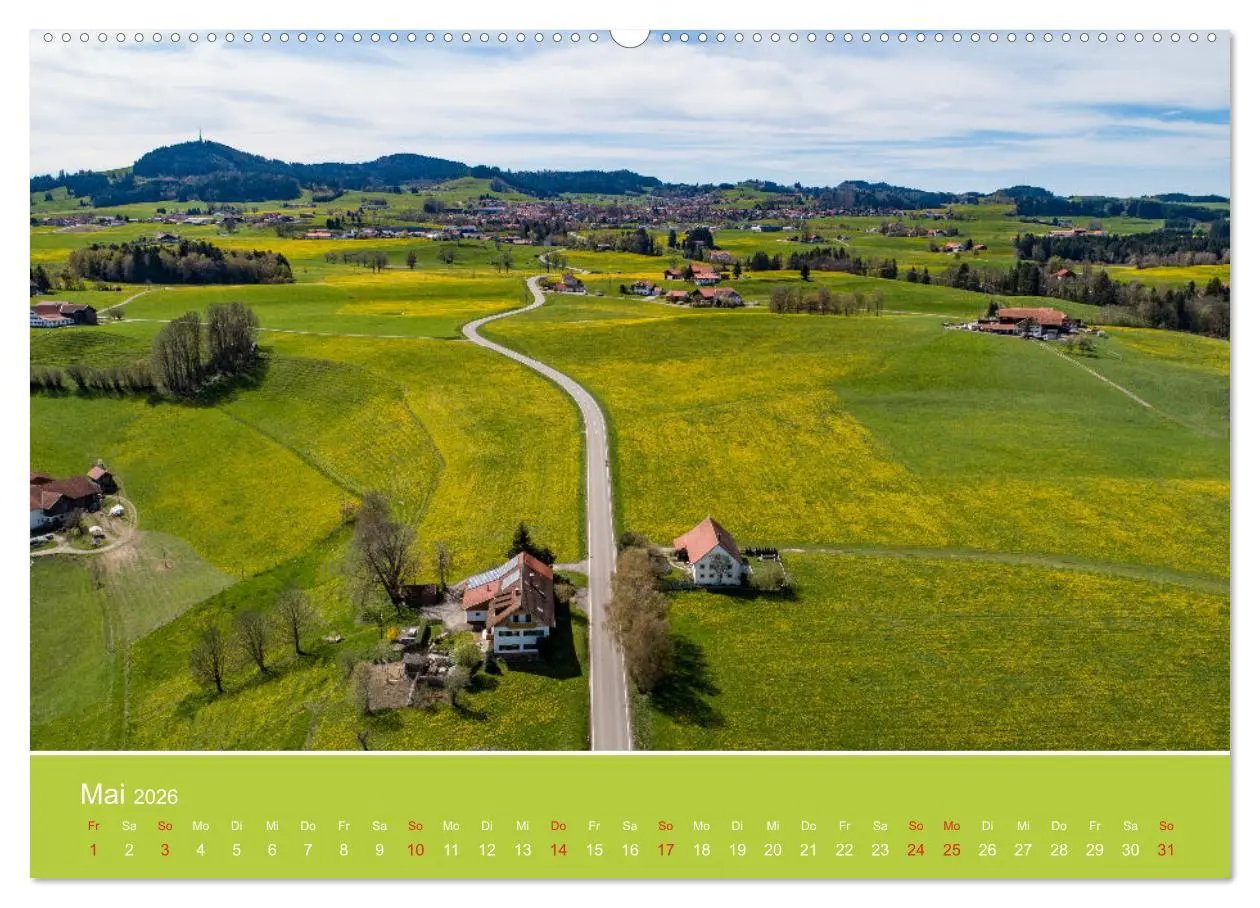 Bild: 9783457275108 | Wo das Allgäu am schönsten ist (Wandkalender 2026 DIN A2 quer),...