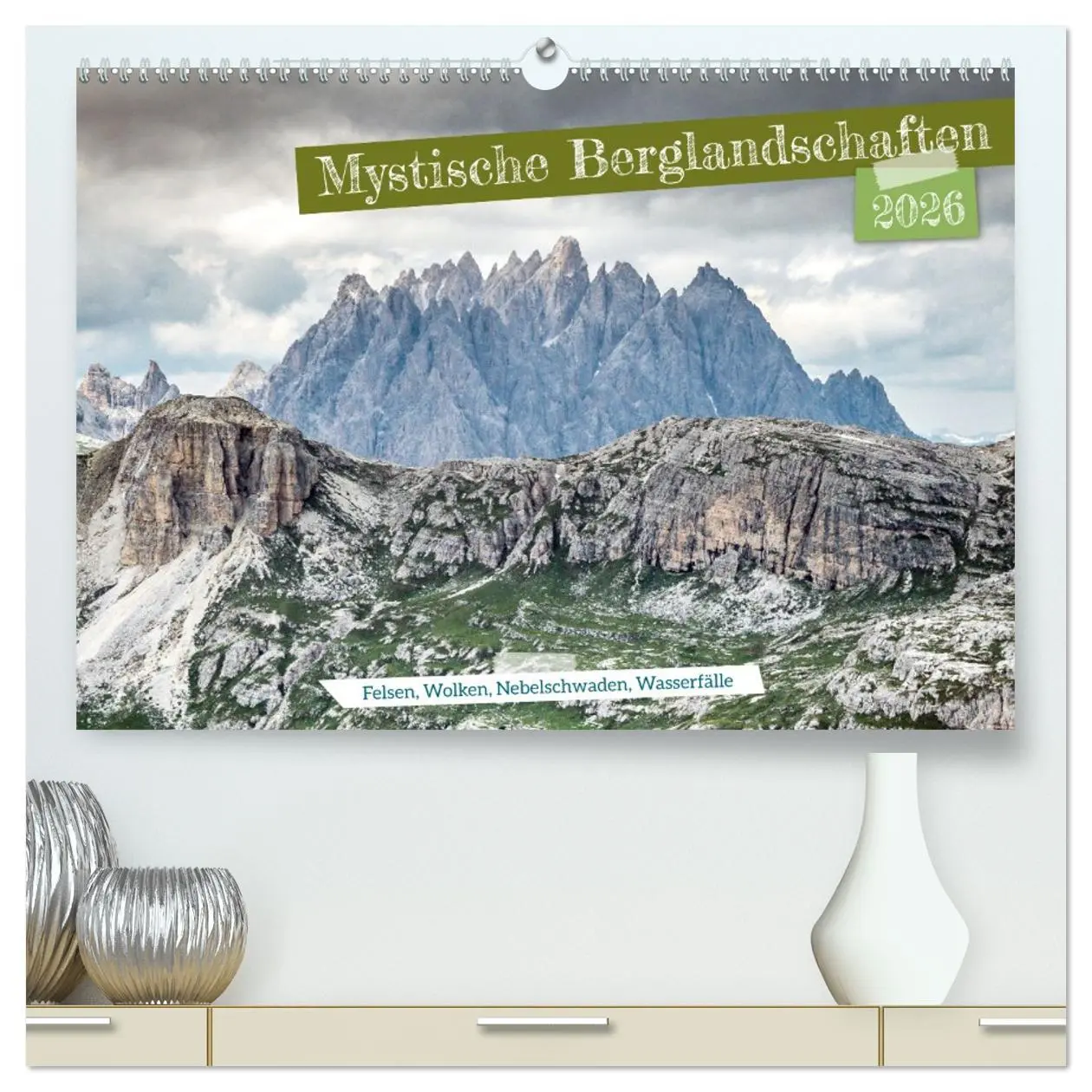 Cover: 9783457415108 | Mystische Berglandschaften (hochwertiger Premium Wandkalender 2026...
