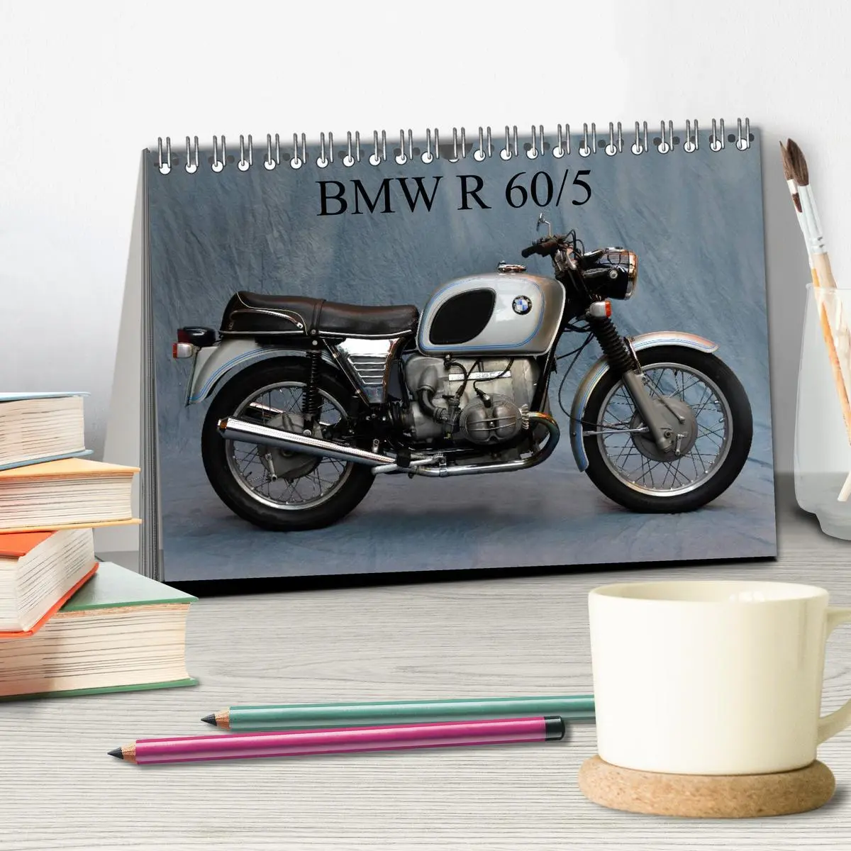 Bild: 9783516125108 | BMW R 60/5 (Tischkalender 2026 DIN A5 quer), CALVENDO Monatskalender