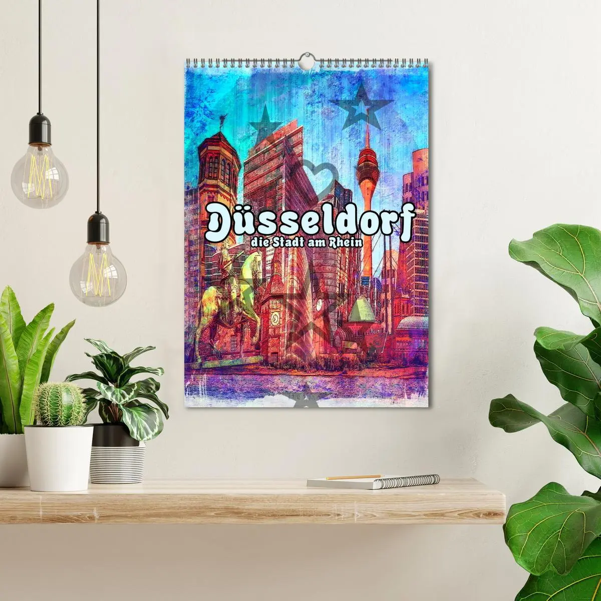 Bild: 9783516365108 | Düsseldorf die Stadt am Rhein (Wandkalender 2026 DIN A3 hoch),...
