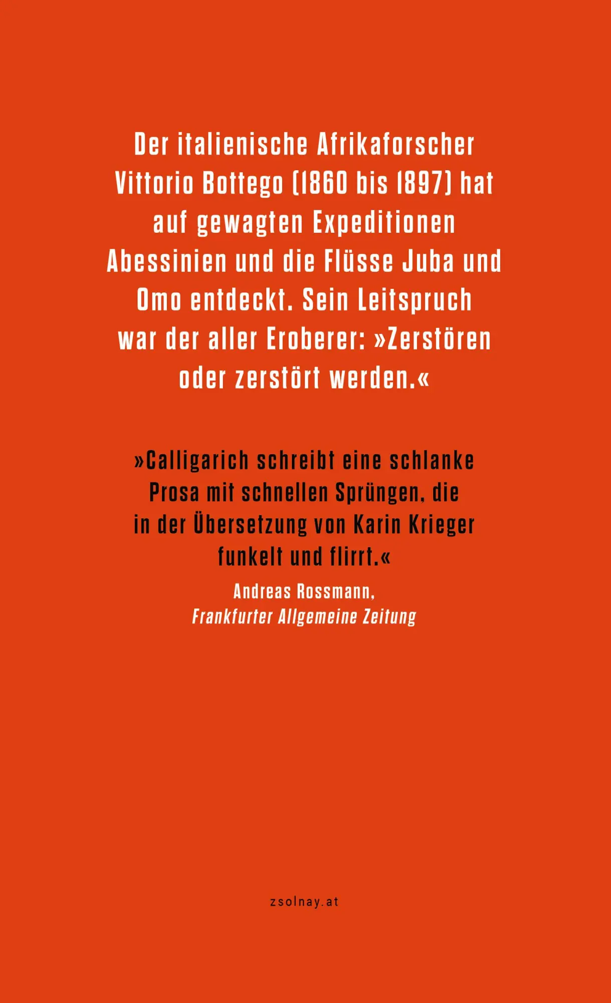 Bild: 9783552075108 | Wie ein wilder Gott | Roman | Gianfranco Calligarich | Buch | 208 S.